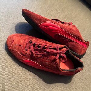 Puma Vintage Y2K Speedcat OG Sneakers - Burgundy Red Suede size US 10.5